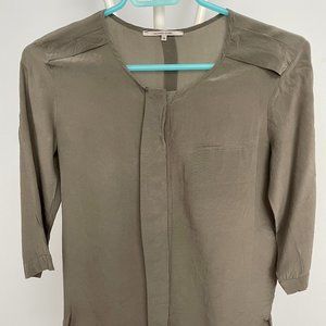 Gerard Darel - Shirt - Size EU34 -  Olive - GUC
